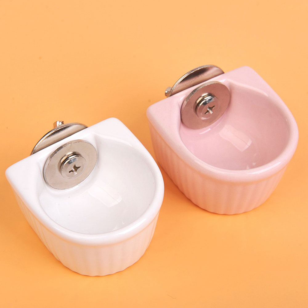 Hamster Ceramic Snack Bowl for Small Pets
